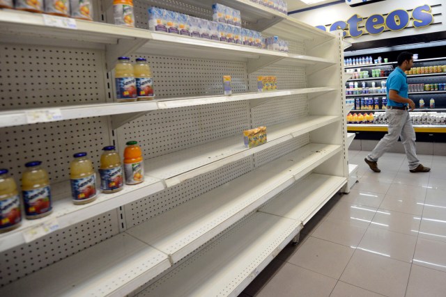 VENEZUELA-COMMODITIES-SHORTAGE