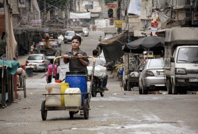 SYRIA-CONFLICT-THEME-WATER