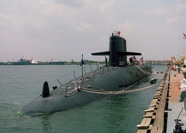  Submarino SimonBolivar SSBN641 EEUU en 1993 Foto / Flickr Smokerider Bill