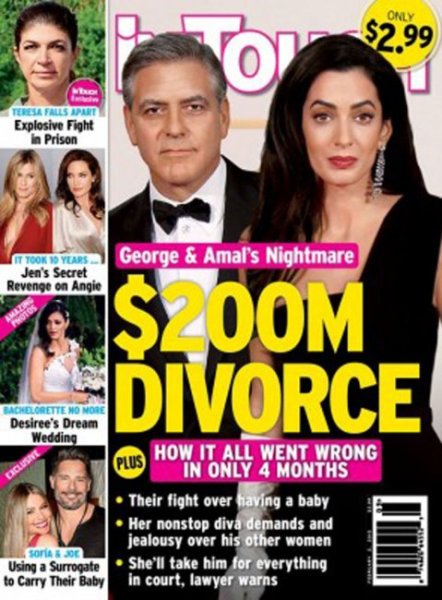 george clooney -divorcio