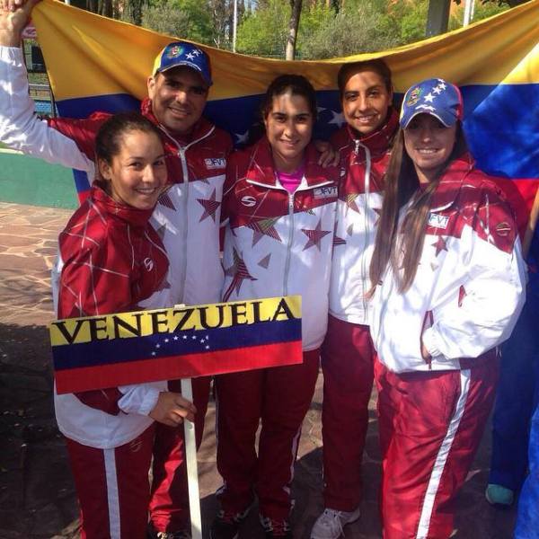 Cuarteto vinotinto con Cap. Yhony Romero Foto MG