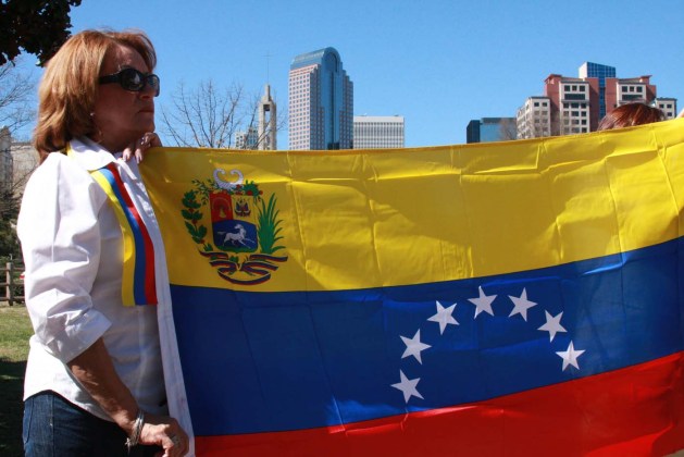 VENEZOLANOS EN EEUU PIDEN LIBERTAD EN SU PAÍS