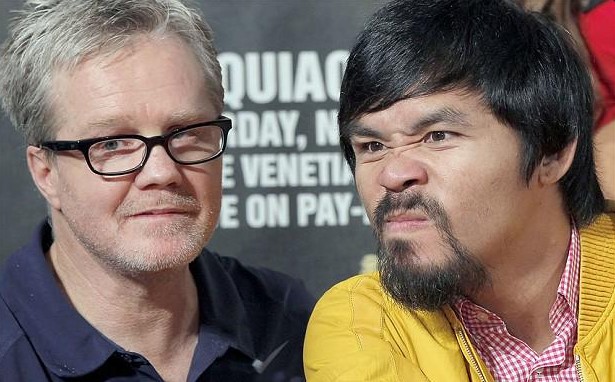 Freddie Roach entrenador de Pacquiao