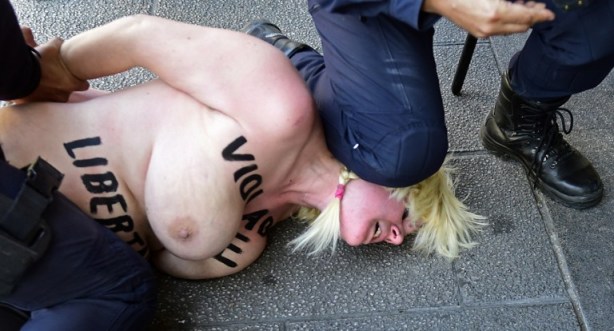 SPAIN-RIGHTS-FEMEN-DEMO