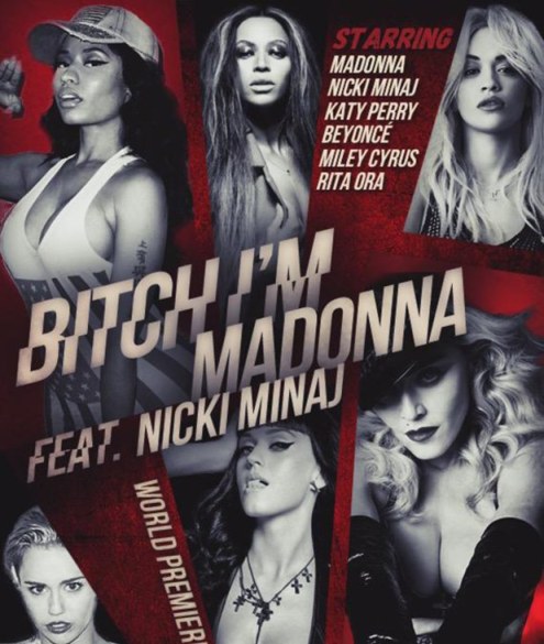 bitch-im-madonna-video-poster