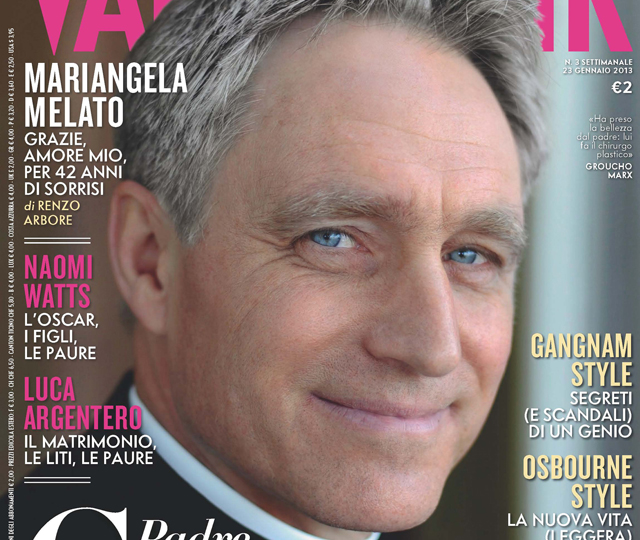 Ser bello no es un pecado, titula revista mundana con monseñor Gänswein en portada (Foto)