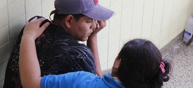 Bala perdida mata a un recién nacido