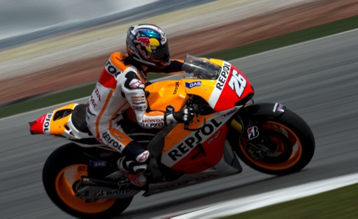 Pedrosa se impone en los entrenamientos libres del Gran Premio de Francia