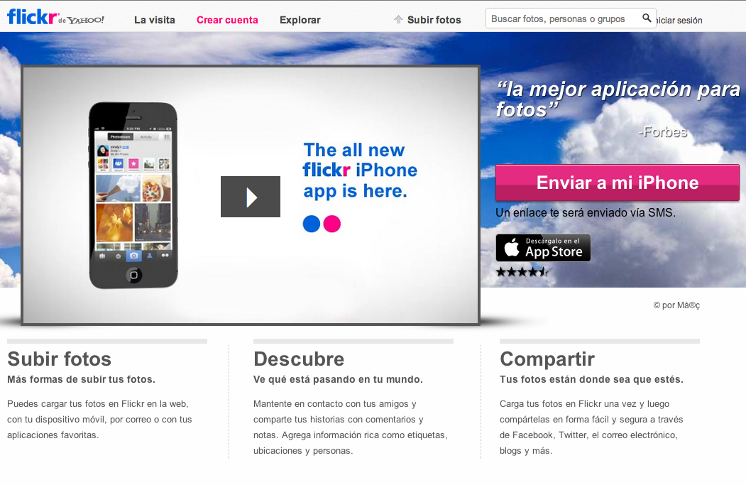 Error de Flickr cambió la configuración de privacidad de las fotos de sus usuarios