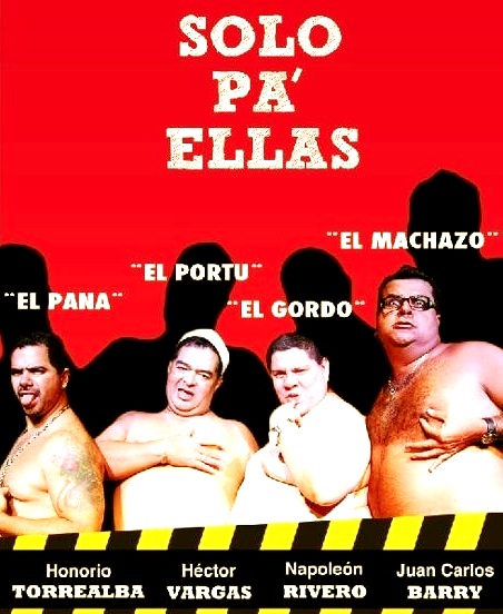 El humor llega al desnudo con “Solo pa´Ellas” en Escena 8