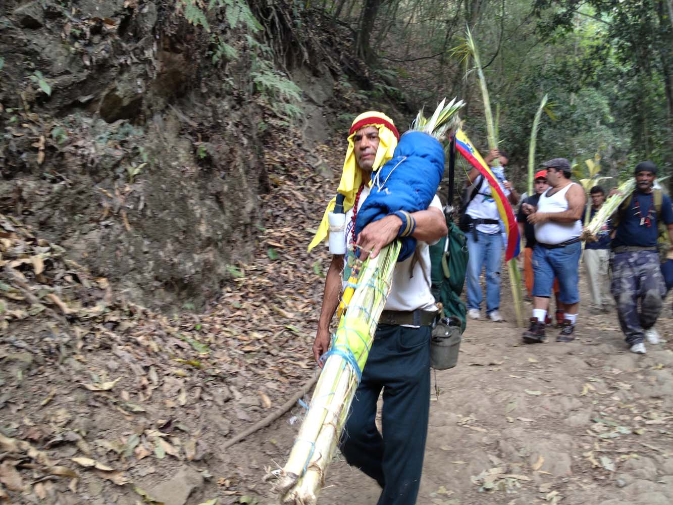 Bajaron los palmeros de Chacao (Fotos)