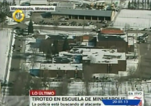 Policía investiga un supuesto tiroteo en escuela de Minnesota, EEUU