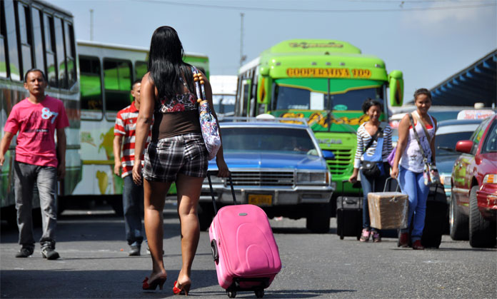 Pocos pasajeros en el Terminal de Barquisimeto