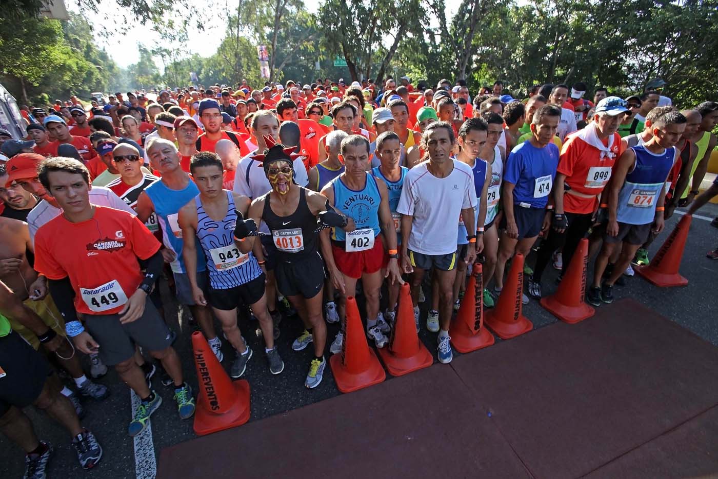 Carreras deportivas ayudan a drenar el estrés del venezolano