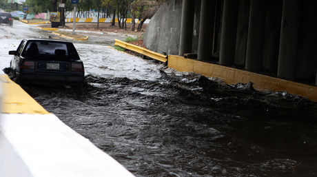 Cayó granizo en Baruta