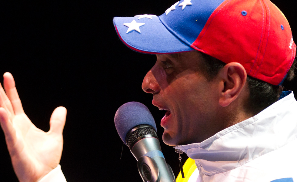 Capriles pide ver el estilo de vida de los que están gobernando