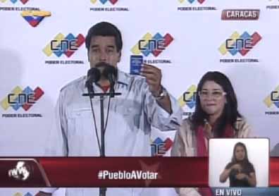 Maduro: Hemos hecho una campaña limpia y me la sabotearon con lo de la electricidad