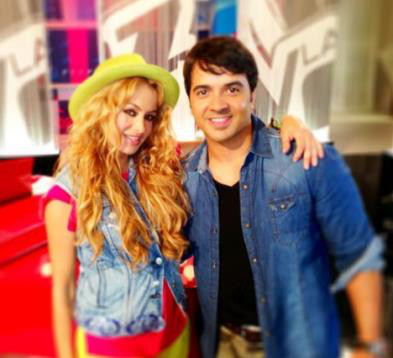 Luis Fonsi y Paulina Rubio… ¡juntos! (Foto)