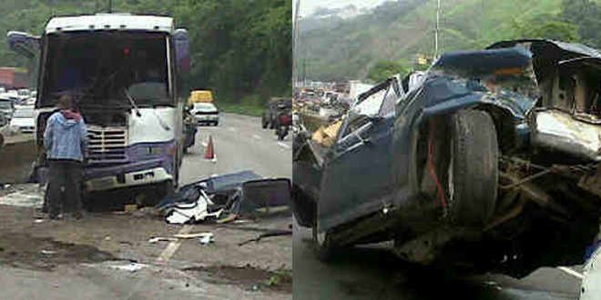 Accidente en la Gran Mariscal de Ayacucho