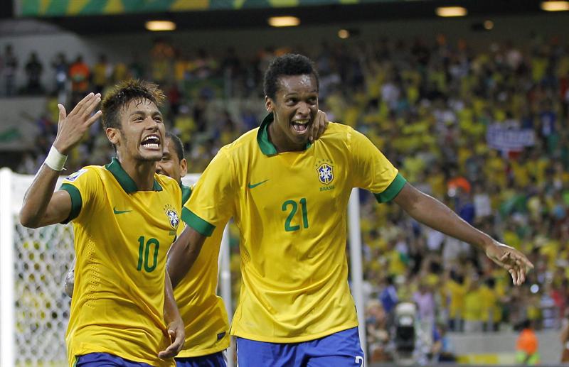 Así jugó Neymar ante México (Fotos)