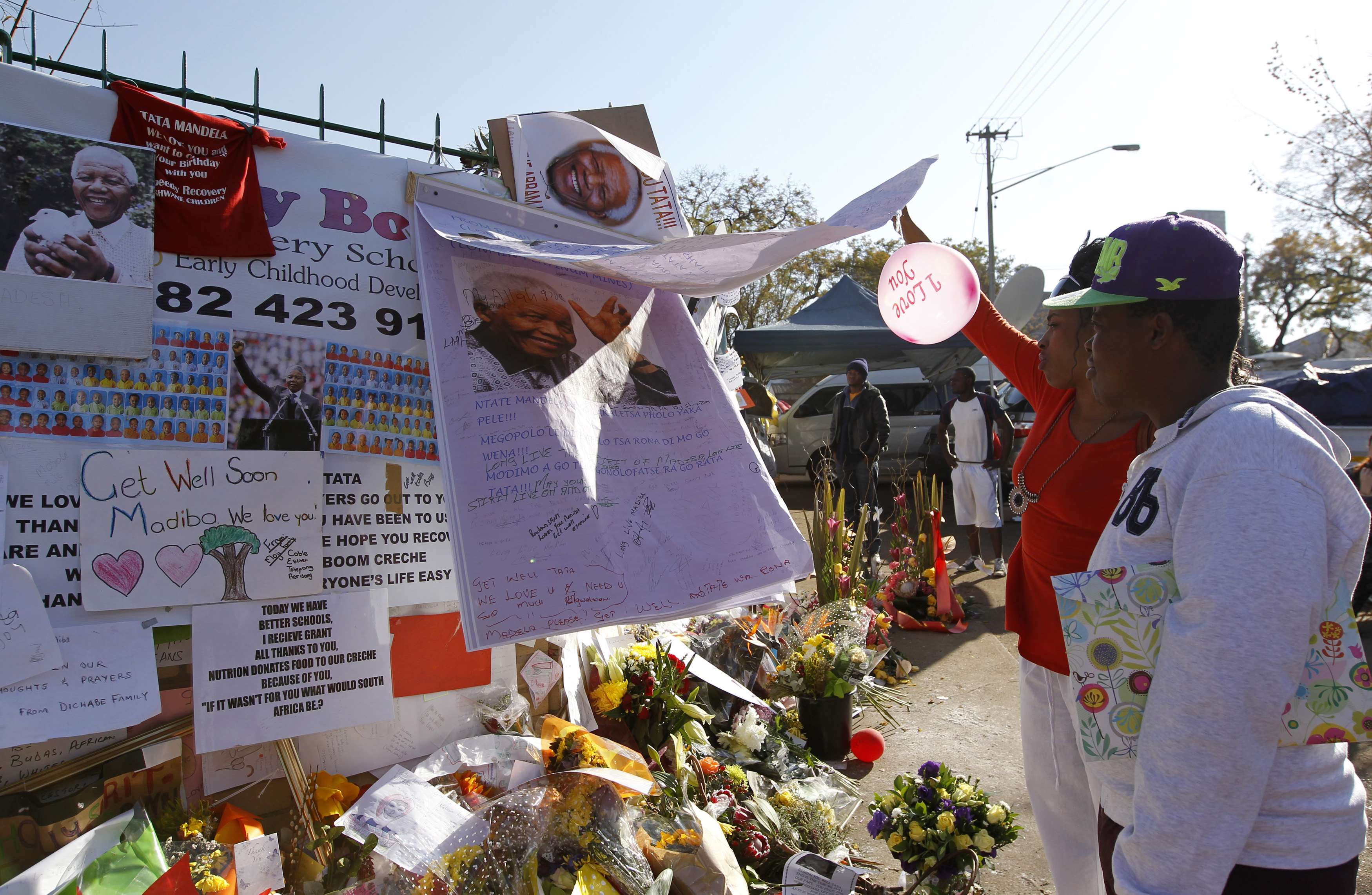 Mandela en estado vegetativo permanente