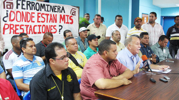 “La deuda es muy grande con los ferromineros”