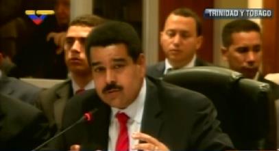 Maduro: Venezuela tiene una democracia estable y la economía va mejorando (Fotos)