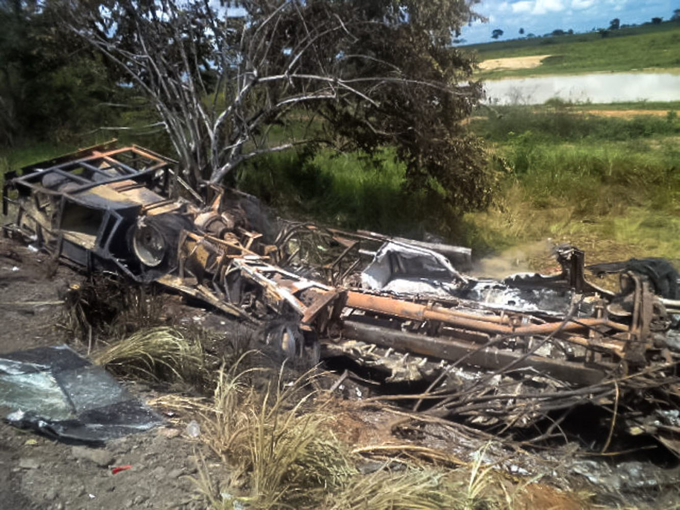 Un nuevo accidente de tránsito enluta al país (Fotos)