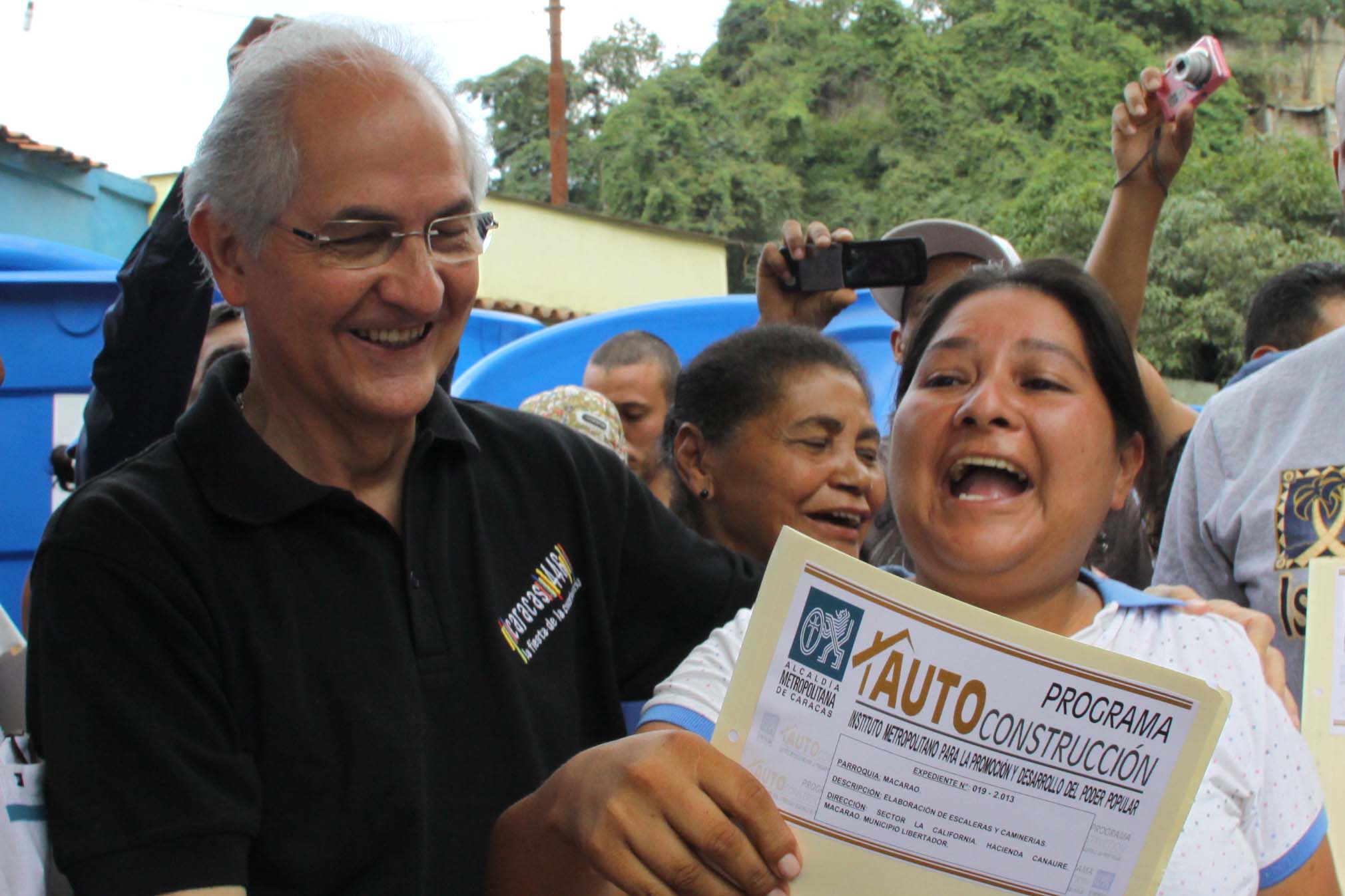 Ledezma: La esperanza es la fuerza poderosa del pueblo