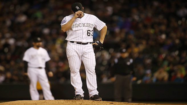 Rafael Betancourt se volvió a lesionar