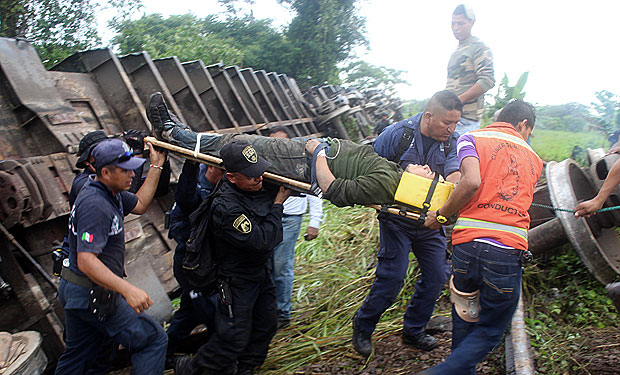 El robo de piezas fue el culpable del accidente del tren mexicano