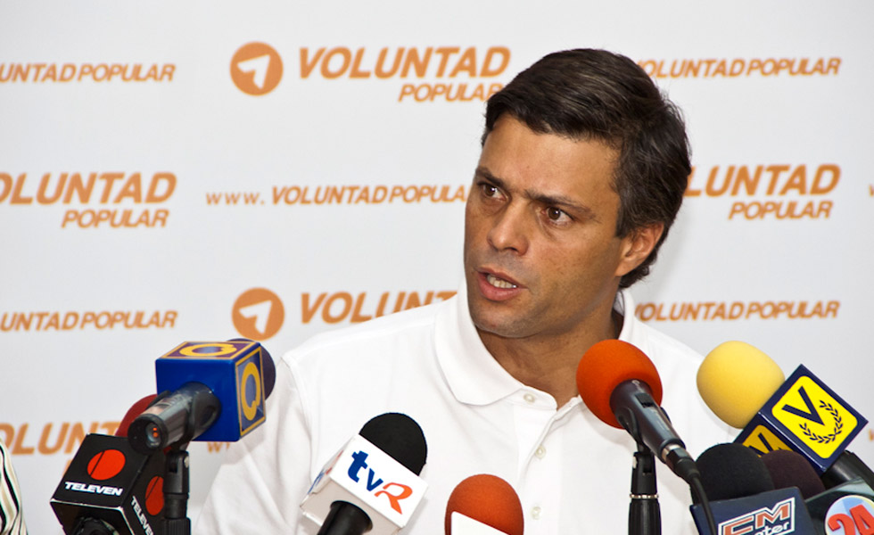 Leopoldo López: Venezuela está encaminada hacia un sistema de gobierno dictatorial