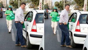 Candidato chileno es atropellado mientras hacía campaña (Fotos)