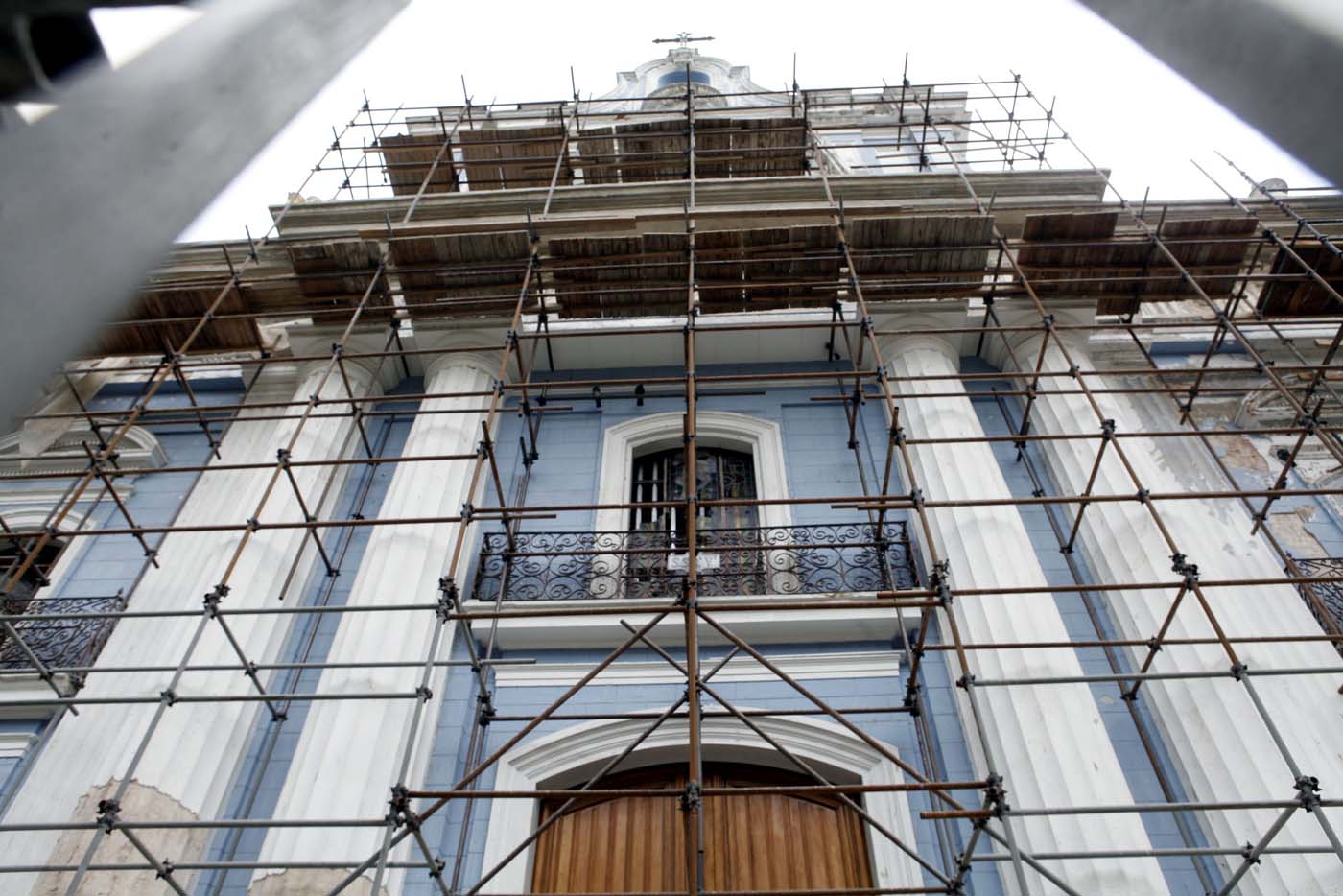 Así va la remodelación de la Iglesia La Candelaria (Fotos)