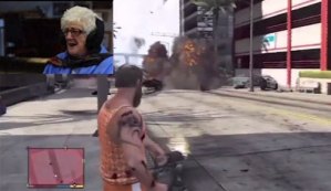Viejita drena su ira jugando Grand Theft Auto (Video)