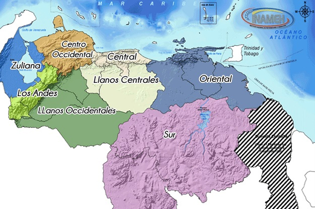 Nubosidad y lluvias dispersas sobre gran parte de Venezuela