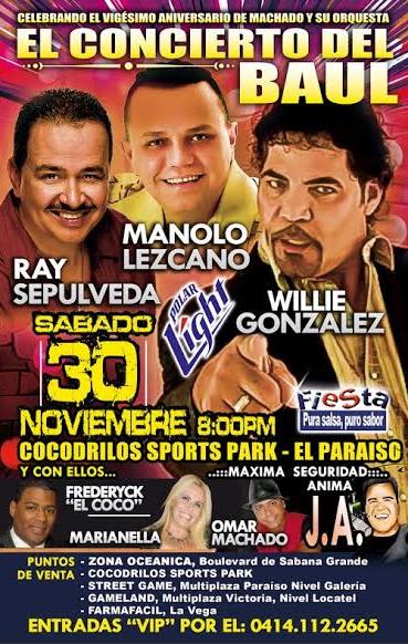 Salsa este 30 de noviembre en “El Concierto Bául” (Video)