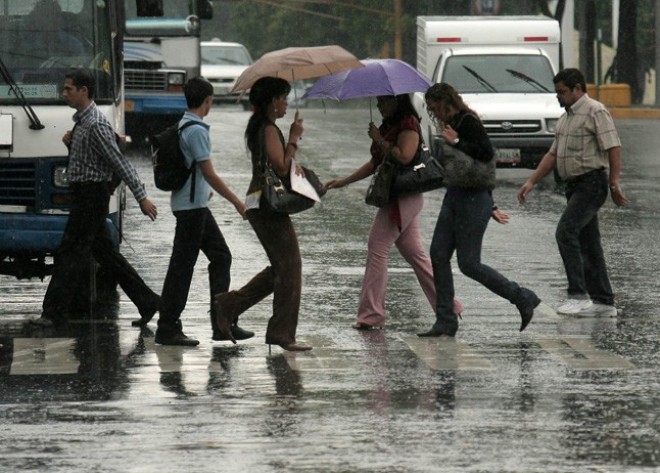 Precipitaciones débiles en la mayor parte del país