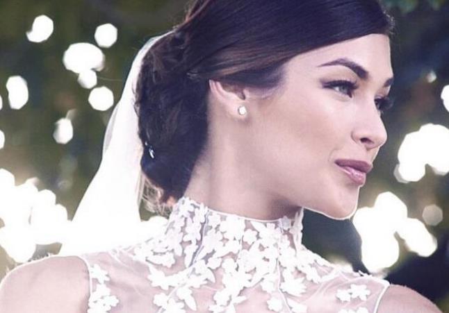 Así lució Dayana Mendoza el día de su boda (Fotos)