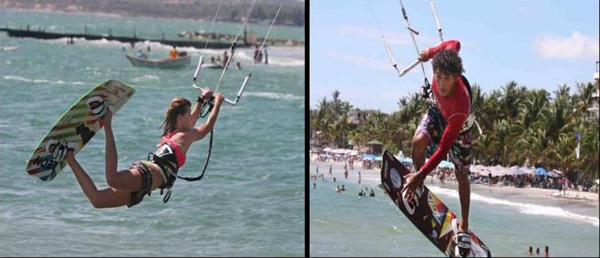 El Kitesurf tiene sus protagonistas en playa el Yaque