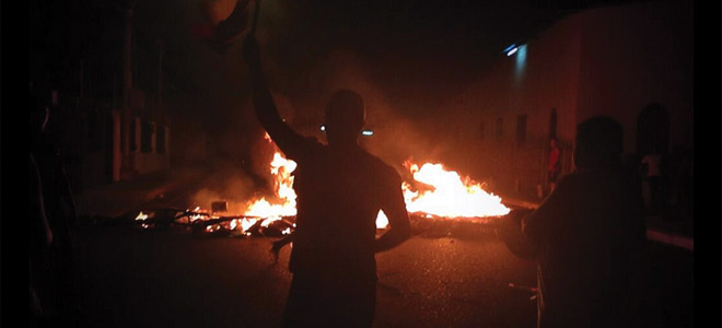 Maracaibo anocheció en estado de sitio