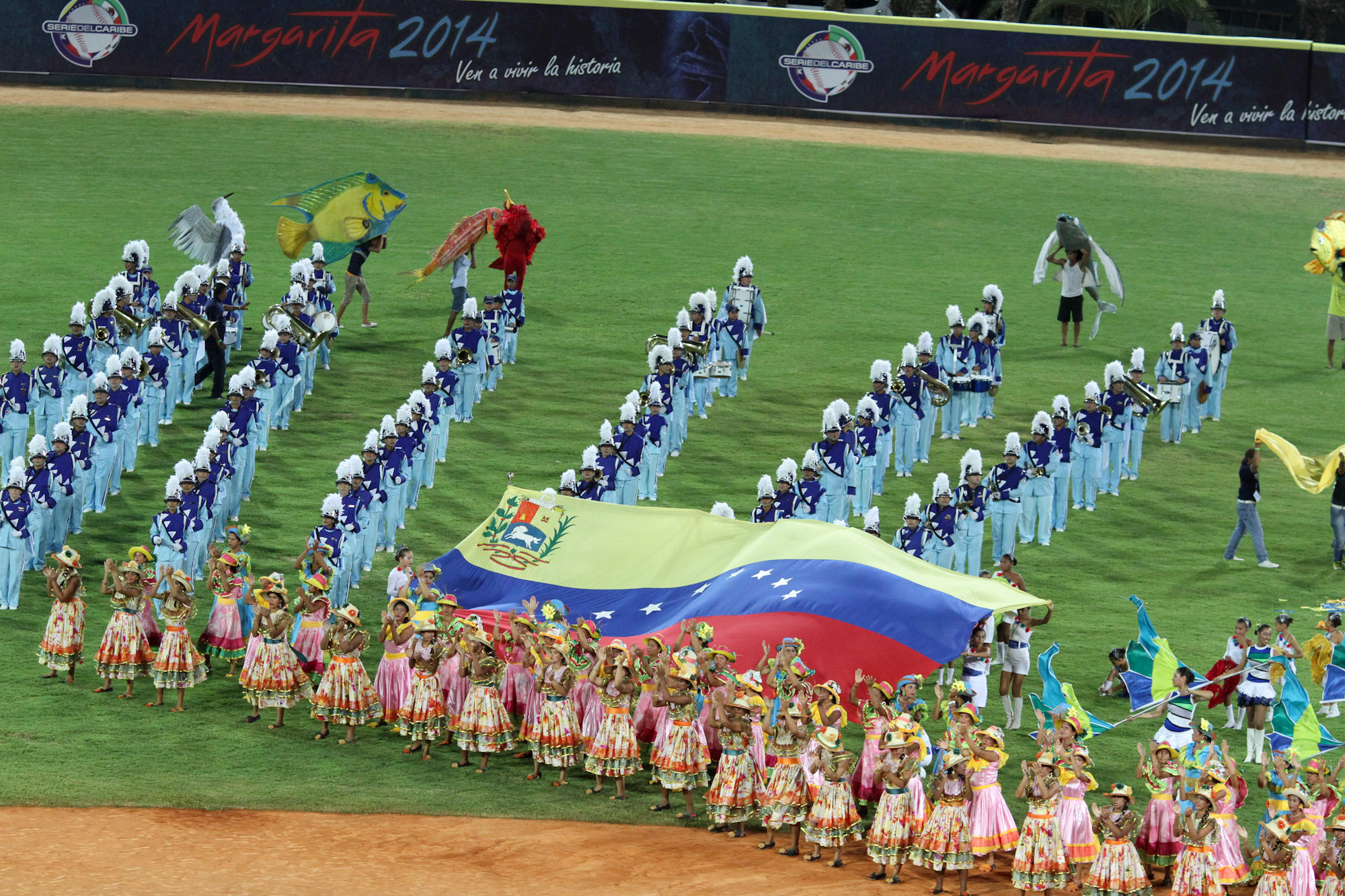 En fotos: La inauguración de la Serie del Caribe 2014