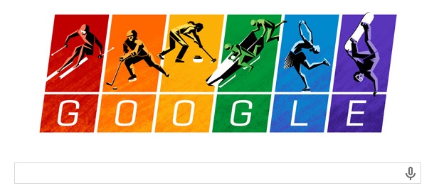 La carta olímpica y la bandera gay, nuevo doodle de Google