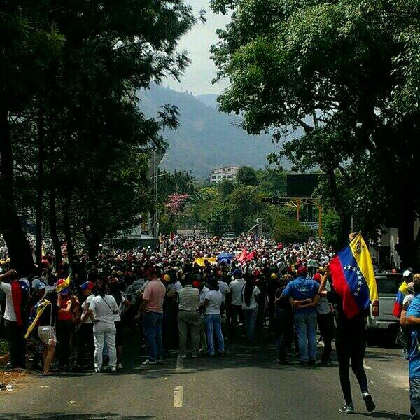 El Táchira marchan para exigir justicia, paz y libertad de los alcaldes (Fotos)