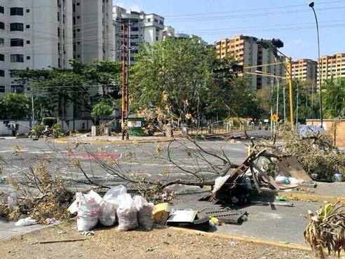 Así amaneció Naguanagua (Foto)