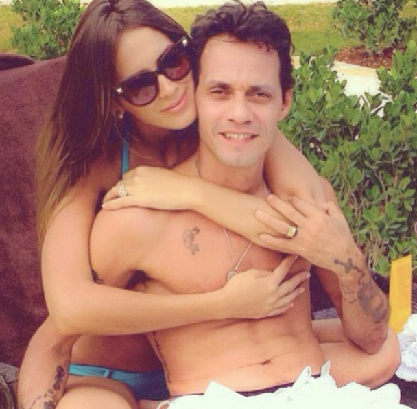 Marc Anthony y Shannon de Lima juntos, con un anillo que despierta rumores (Fotos)