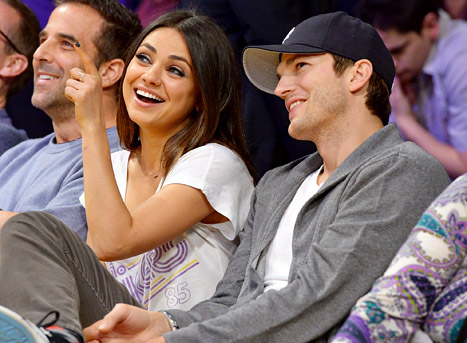 Mila Kunis y Ashton Kutcher decoran la habitación de su bebé