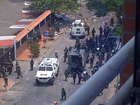 Táchira tomada por militares este 31M (Fotos)