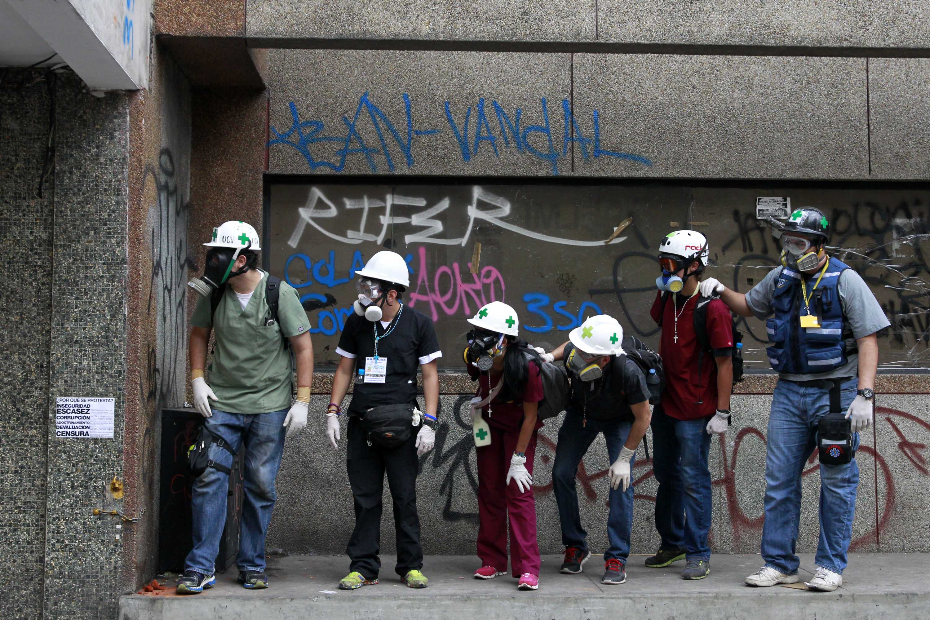 Protestas continuaron en Semana Santa