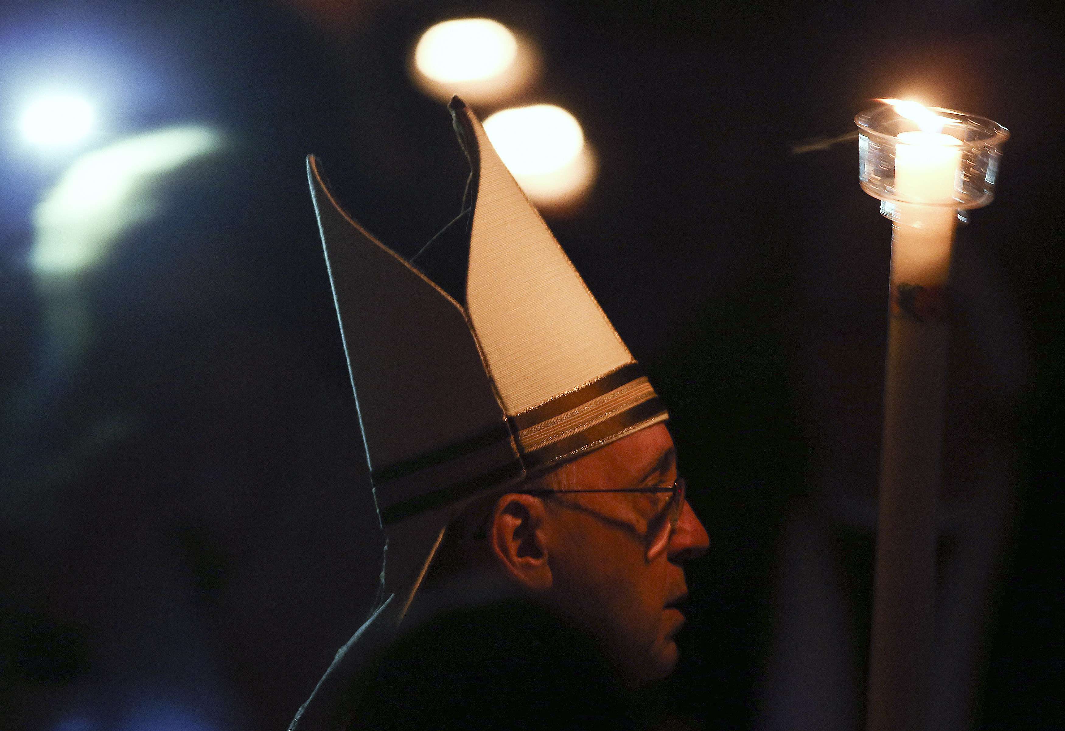 El Papa encabezó la Vigilia Pascual